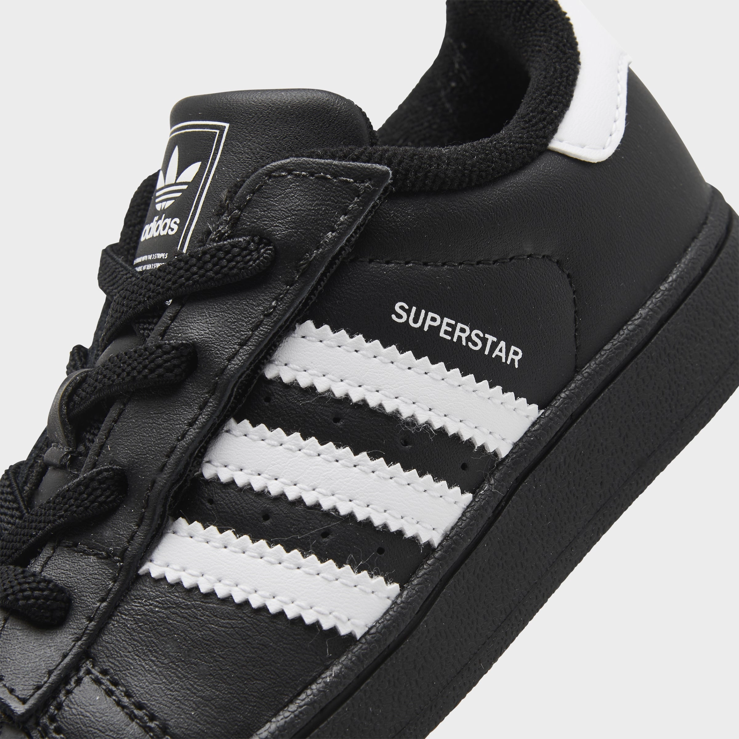 adidas Infants' Superstar II Black / White Multi Court Play