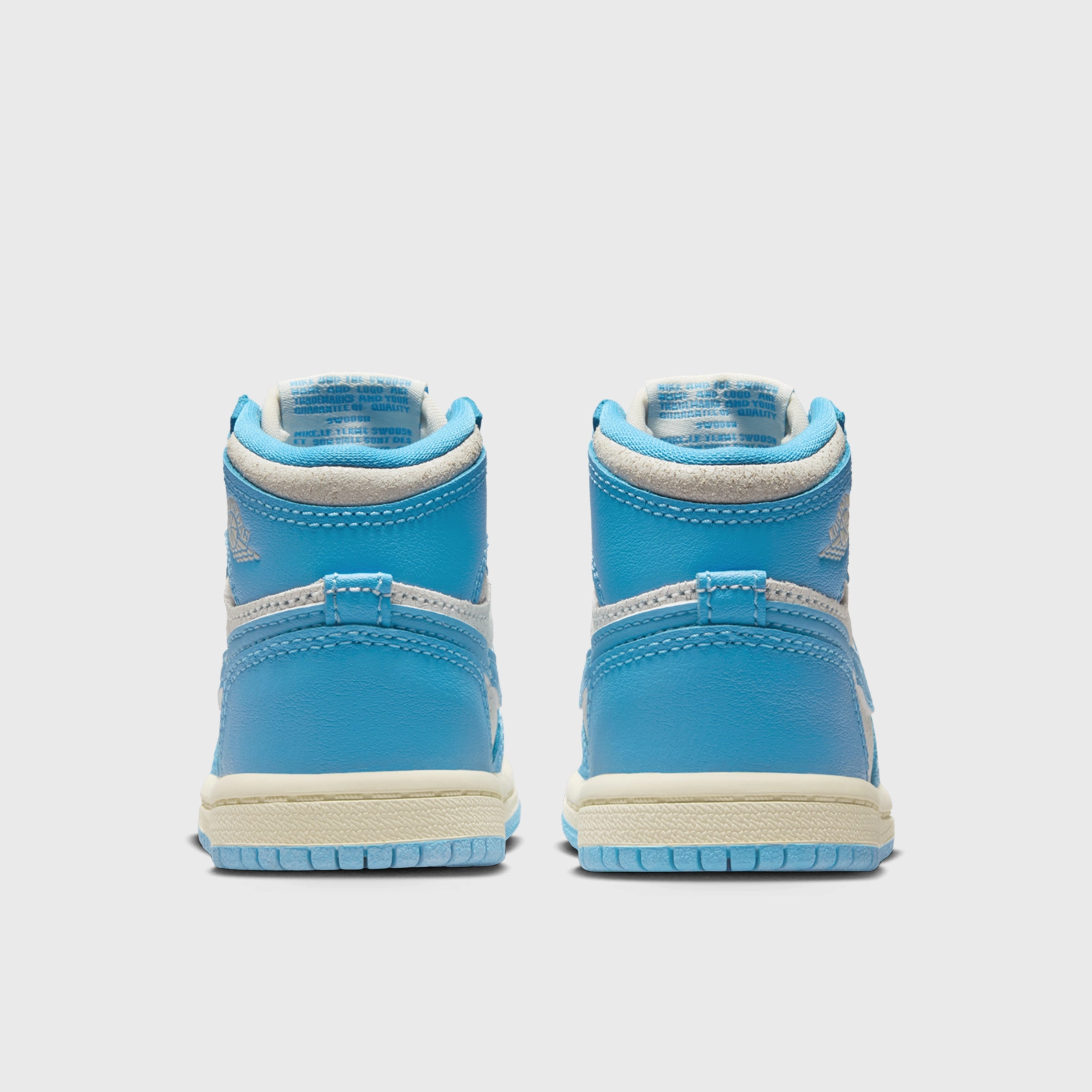 Jordan 1 Retro High OG TD Dark Powder Blue / Sail Quick Cut Build