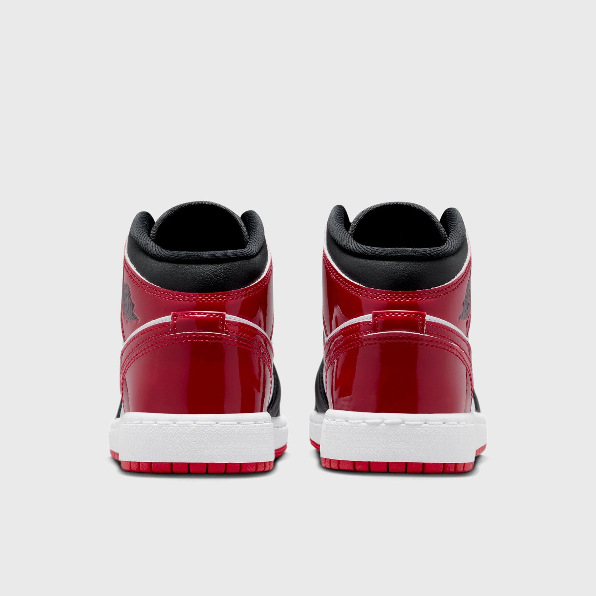 Breathable Insoles Precision fit Jordan 1 Mid SE GS Black / Varsity Red - White