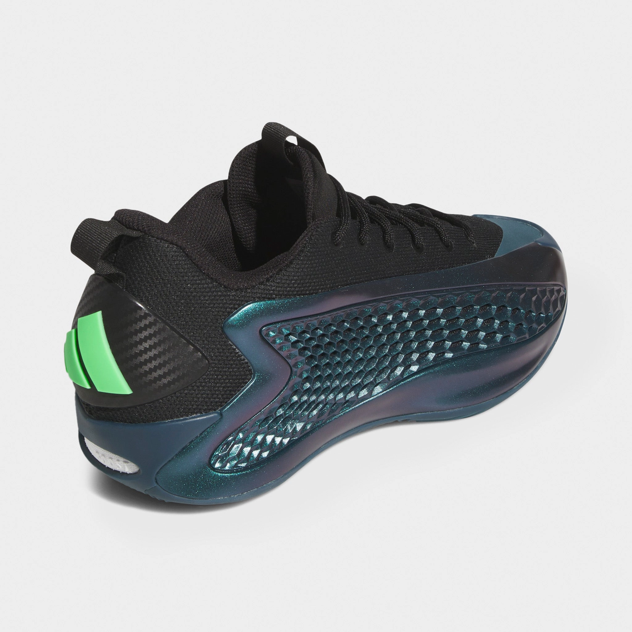 Endurance Agility All Day Comfort Design adidas Anthony Edwards 1 Low Arctic Night / Core Black - Screaming Green