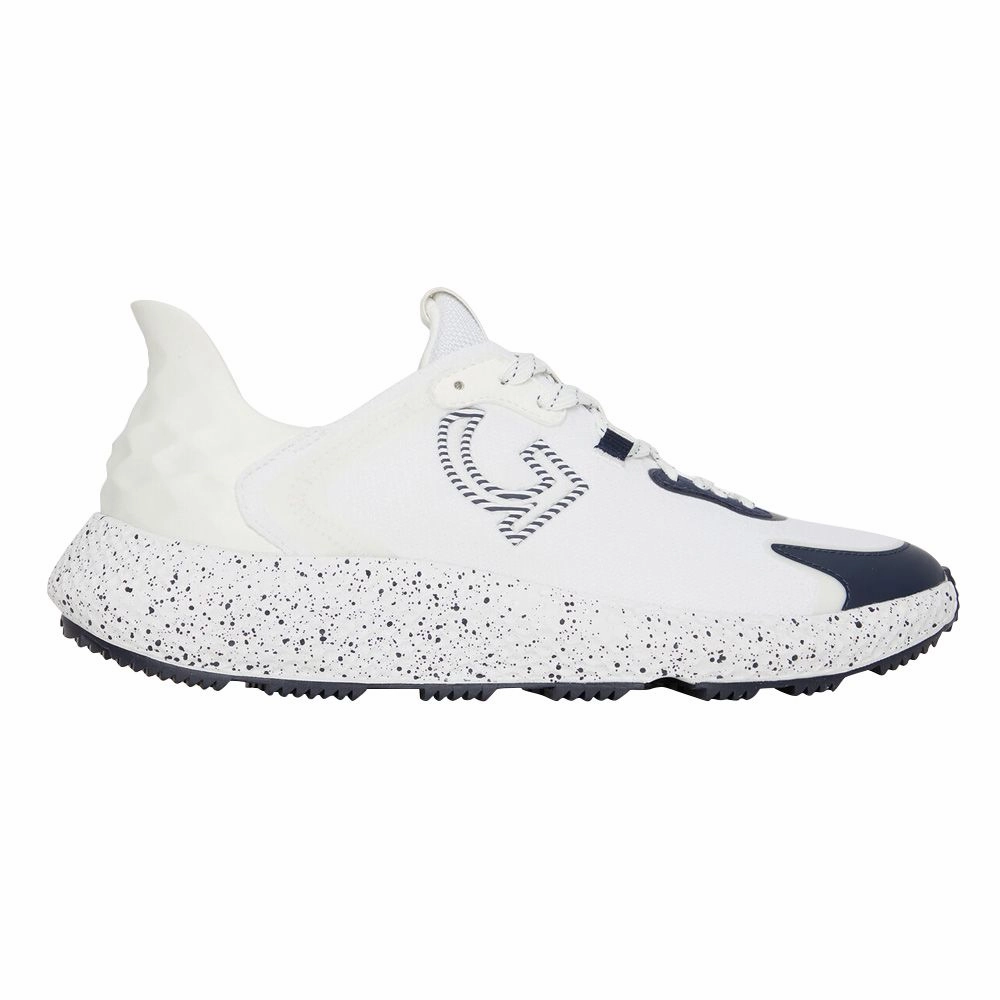 Impact Absorb Gfore Specks & Stripes MG4X2 Cross Trainer Spikeless Golf Shoes Twilight - 23 Men