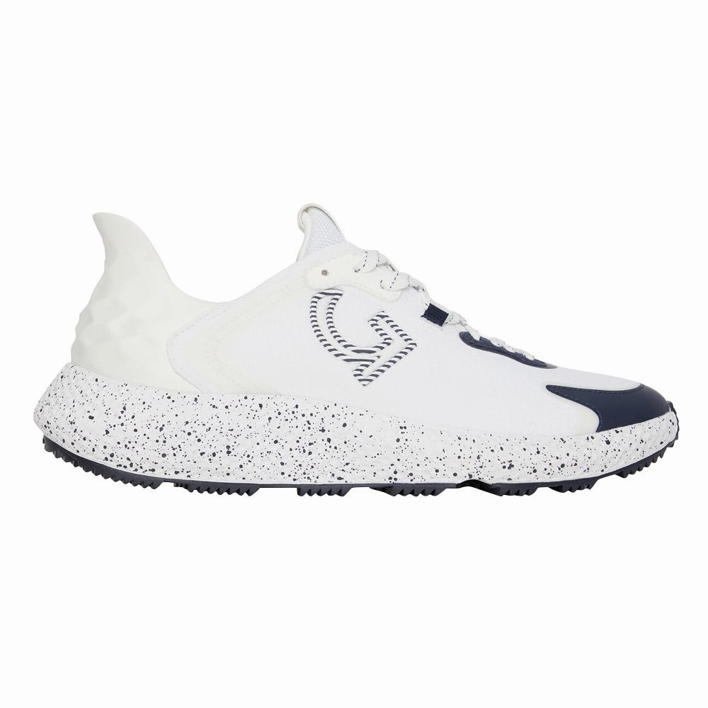 Weatherproof Design Pressure Fit Gfore Specks & Stripes MG4X2 Cross Trainer Spikeless Golf Shoes Twilight - 23 Men