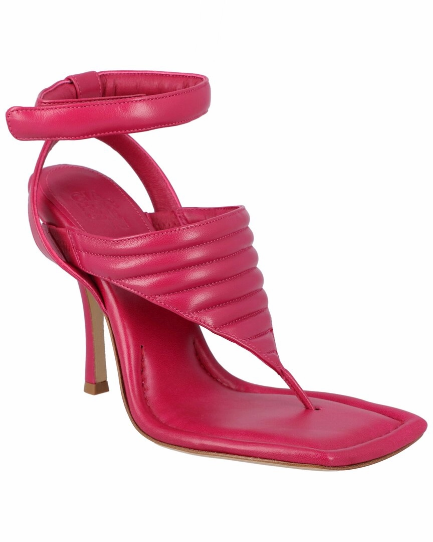 Travel Glam Gia Borghini Couture Leather Pump