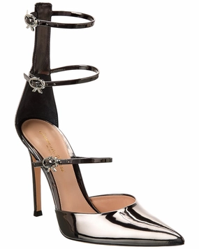Gianvito Rossi Leather Pump Alluring Design Versatile Pair