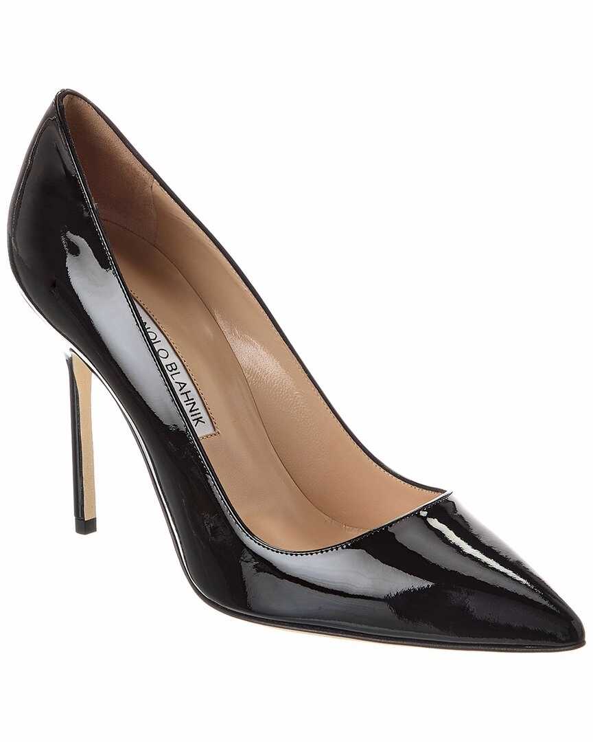 Manolo Blahnik BB 105 Patent Leather Pump Night Party