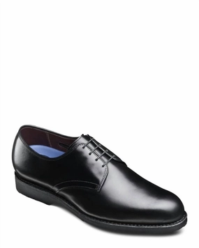 Lightweight Build Presentation Ready Men's Lax Oxford Shoes In Black