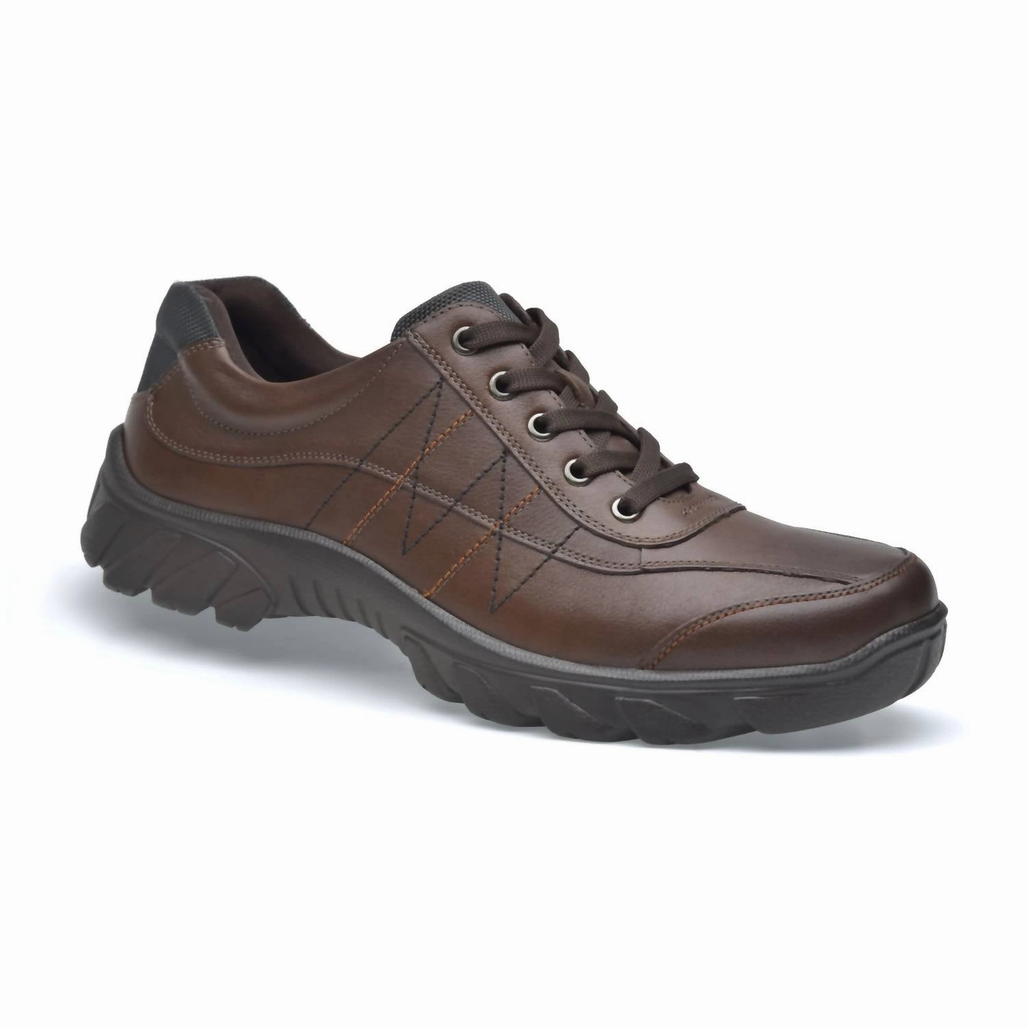 Men's Oxfords Archer In Brown Smart Leather Comfort Class