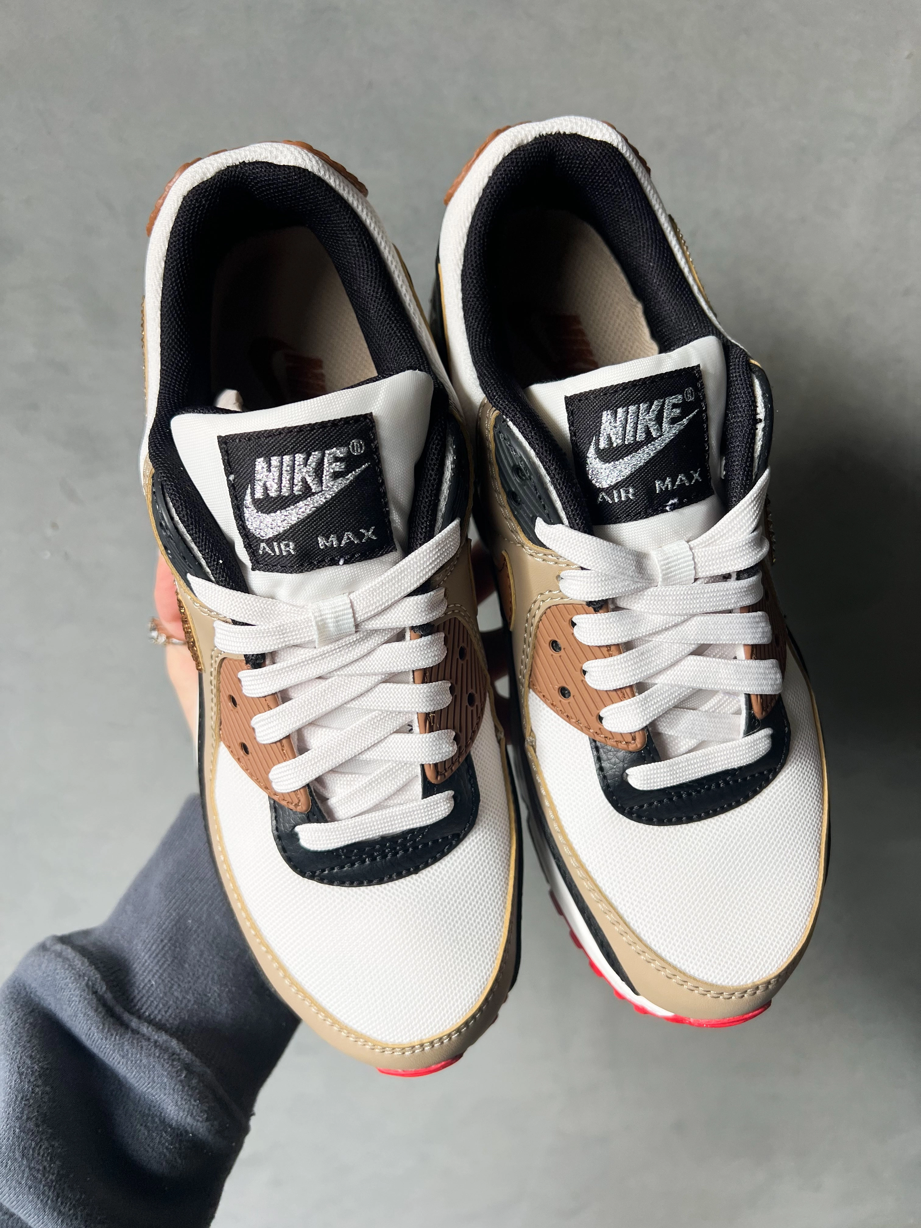 Wide Step Gold Edition Swarovski Womens Nike Air Max 90