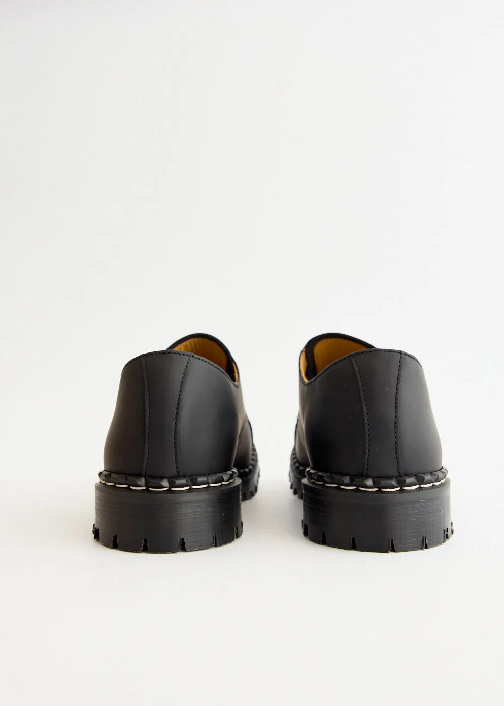 Greasy Steel Toe Capped Gibson Shoes Easy Pair