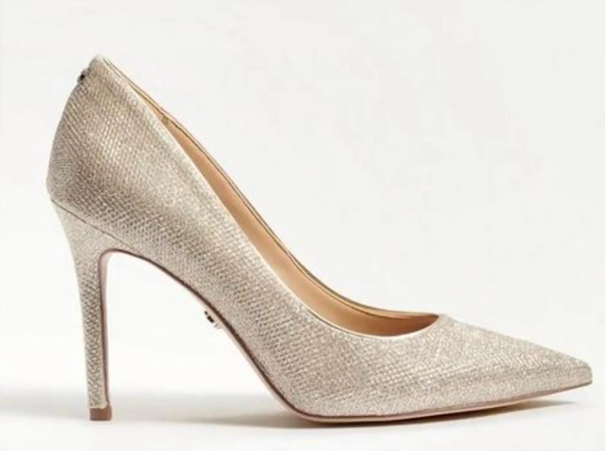 Hazel Pump In Glam Gold Flawless Fit