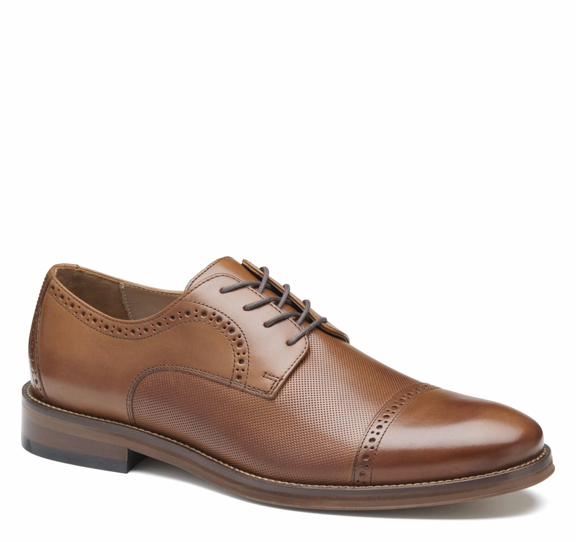 Business Essentials Smart Lace-up Shoes Johnston & Murphy Men's Sutton Embossed Cap Toe  Shoe