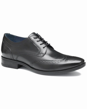 Breathable Feel Dress Code Fit Leather Step On Johnston & Murphy Gibbons Wingtip Leather Oxford