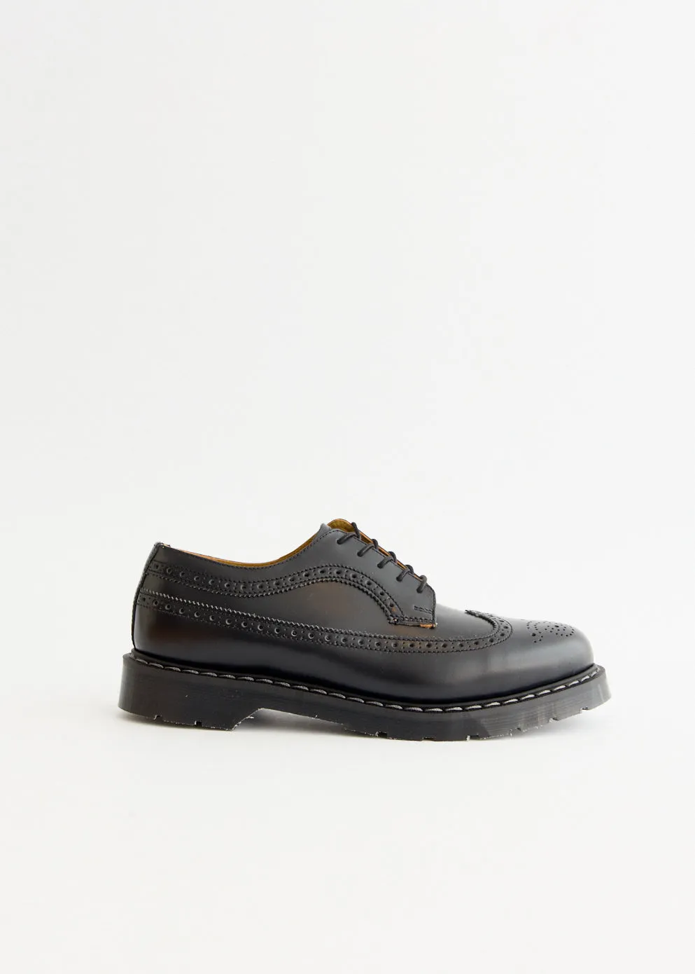 Hi-Shine American Brogue Shoes High Quality Material Structured Base