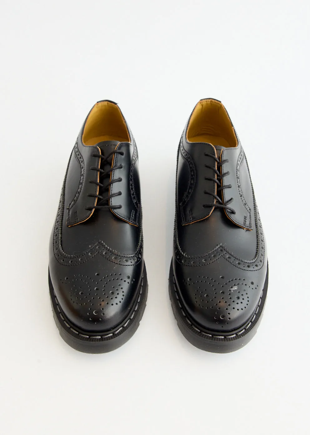 Winter Heat Hi-Shine American Brogue Shoes