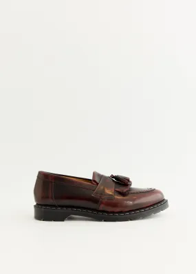 Sharp Finish Eye Draw Hi-Shine Tassel Loafers