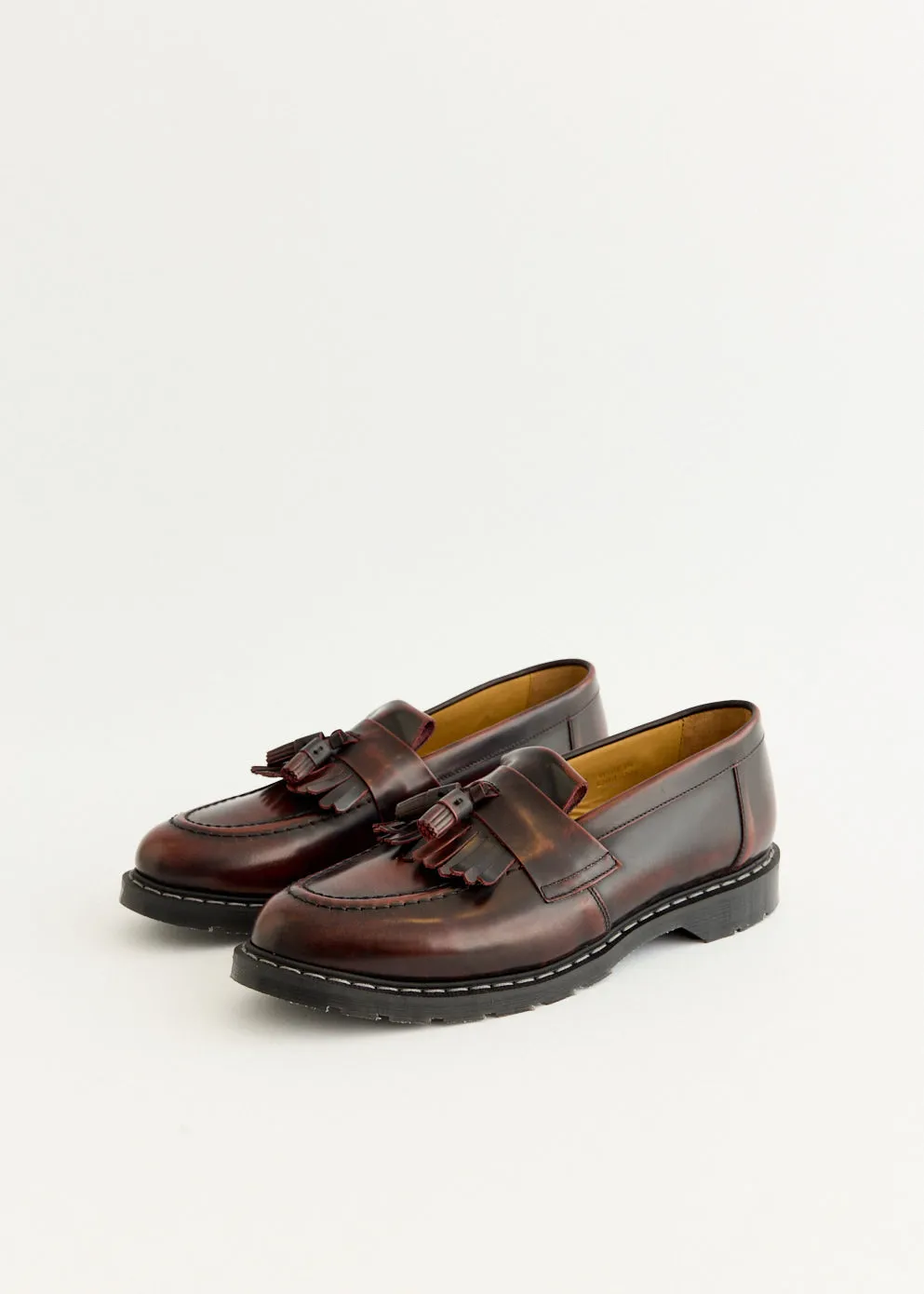 Daily Activity Smooth Grain Hi-Shine Tassel Loafers