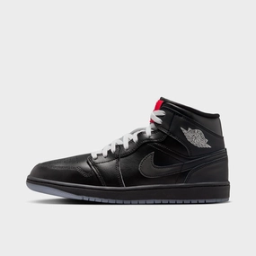All Day Wear Comfort Variable Density Cushion Jordan 1 Mid SE Black / Black - White