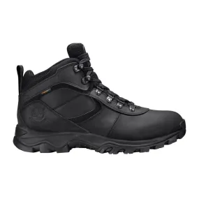 BreathableMesh Lace Up Style Timberland Men's Mt. Maddsen Mid Hiking Boots Black Waterproof