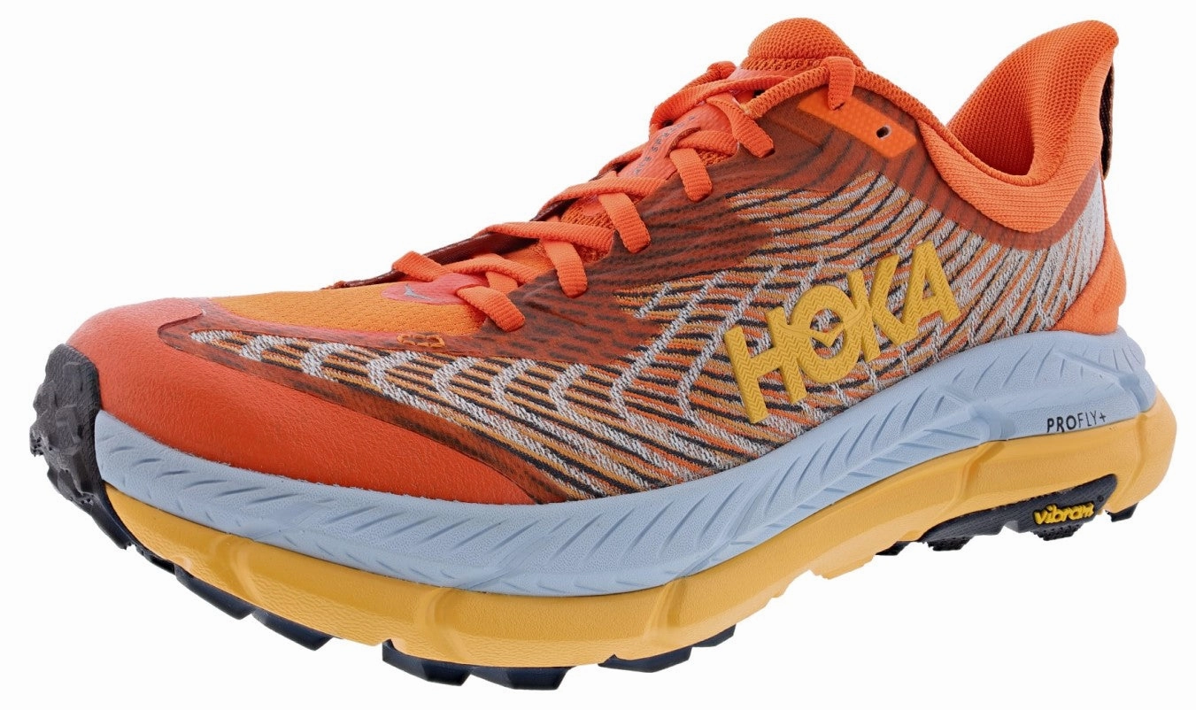 Hoka Men's Mafate Speed 4 Lightweight Trail Running Shoes CloudTec coronation - themed running shoes