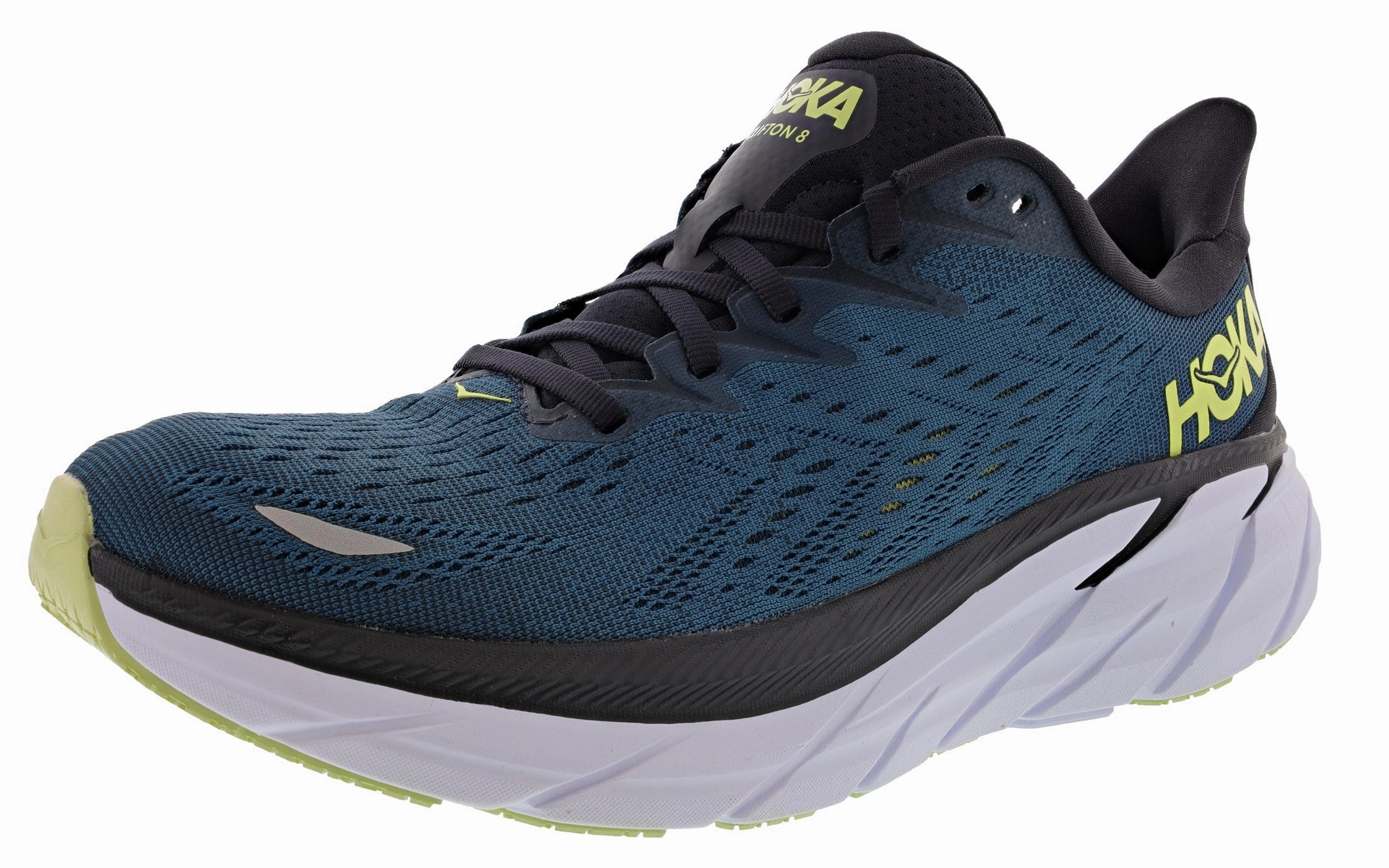 Hoka Men's Ultra Marathon Running Shoes Clifton 8 indoor running shoe features
