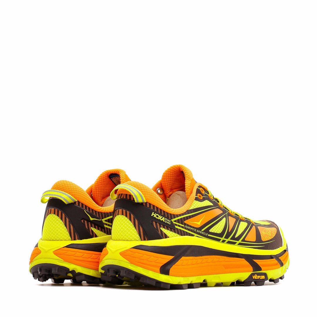 summer running footwear consumer - preferred Hoka One One Men Mafate Speed 2 Electric Tangerine 1126851-ERN
