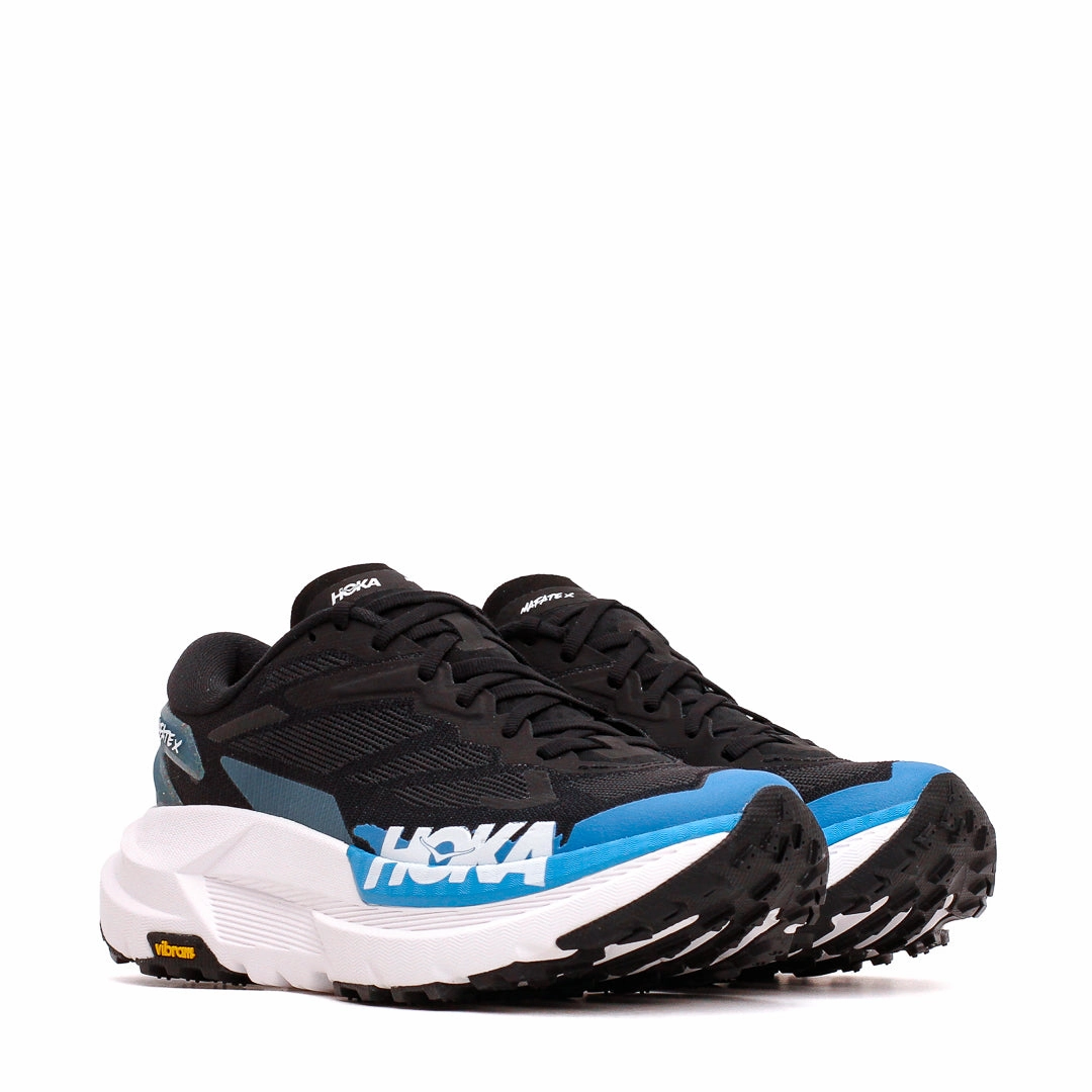 Hoka One One Men Mafate X Black Skyward Blue 1161990-BKSK style - enhanced shoes Fitness - partner