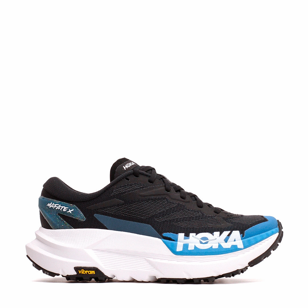 Nano Traction Pods Hoka One One Men Mafate X Black Skyward Blue 1161990-BKSK