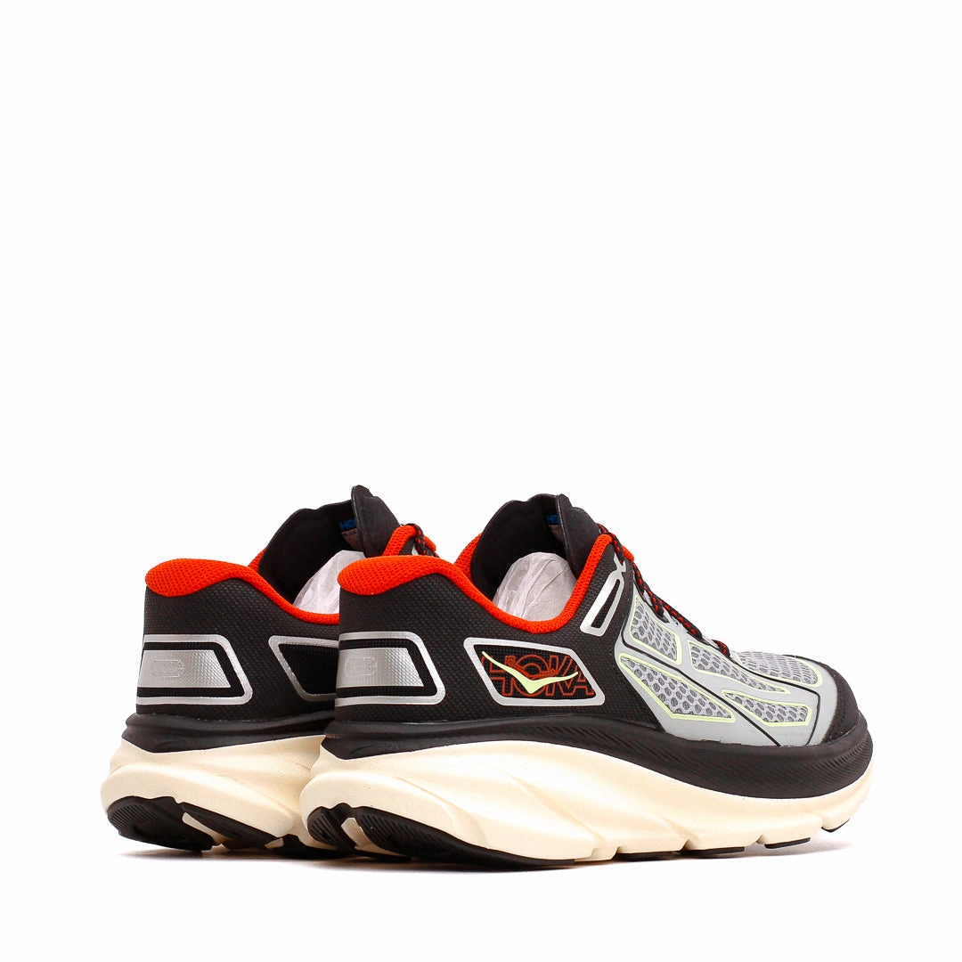 Hoka One One Unisex Clifton One9 Habanero Black 1155370-HBN Hyper Breathable Mesh speed - focused shoes