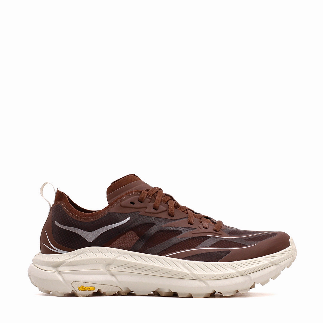Hoka One One Unisex Mafate Speed 4 Lite Cold Brew Oat Milk 1168450-CWTM Rapid Response Sole running with music shoes