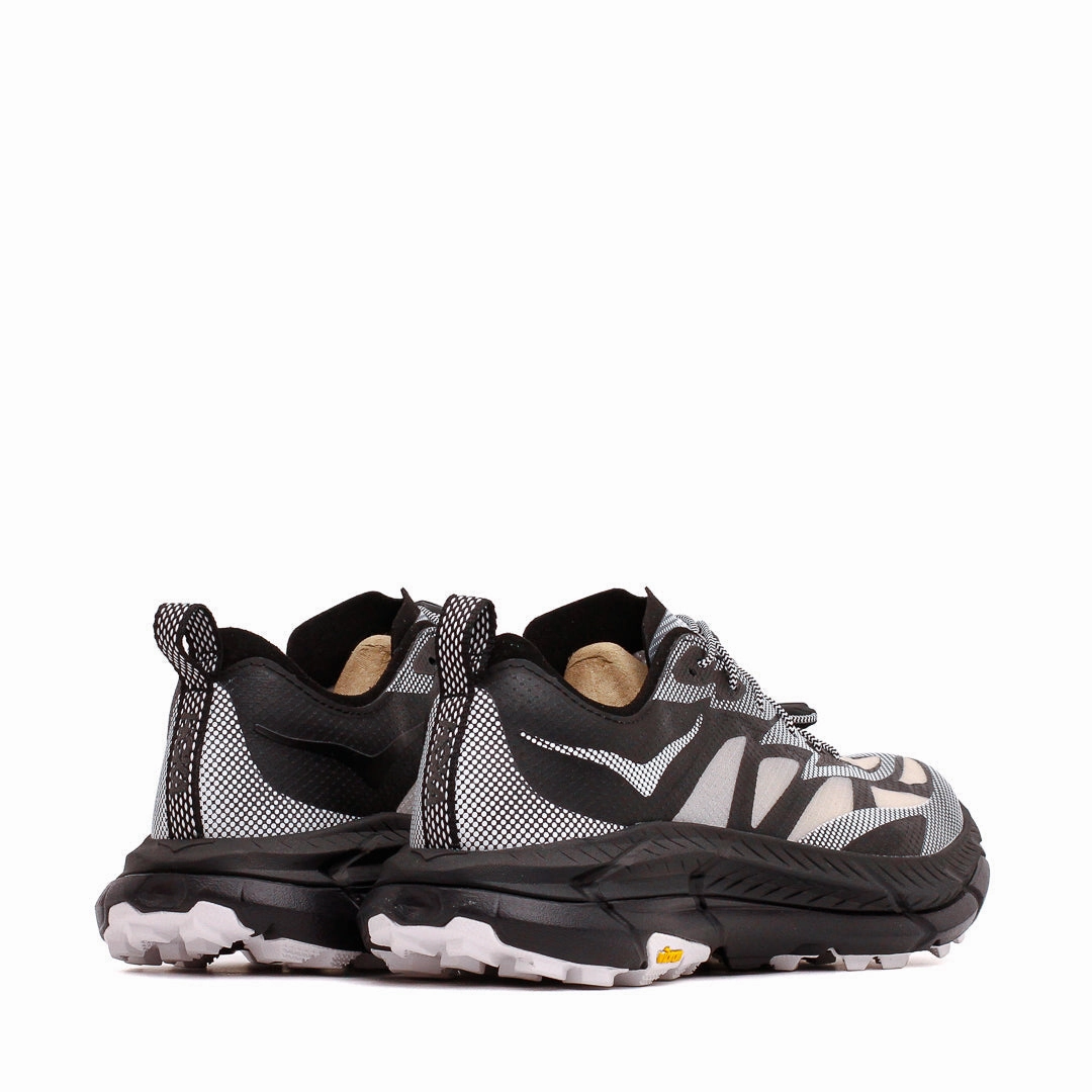 Durable Outsole Technology Hoka One One Unisex Mafate Speed 4 Lite TS Black White 1168971-BWHT