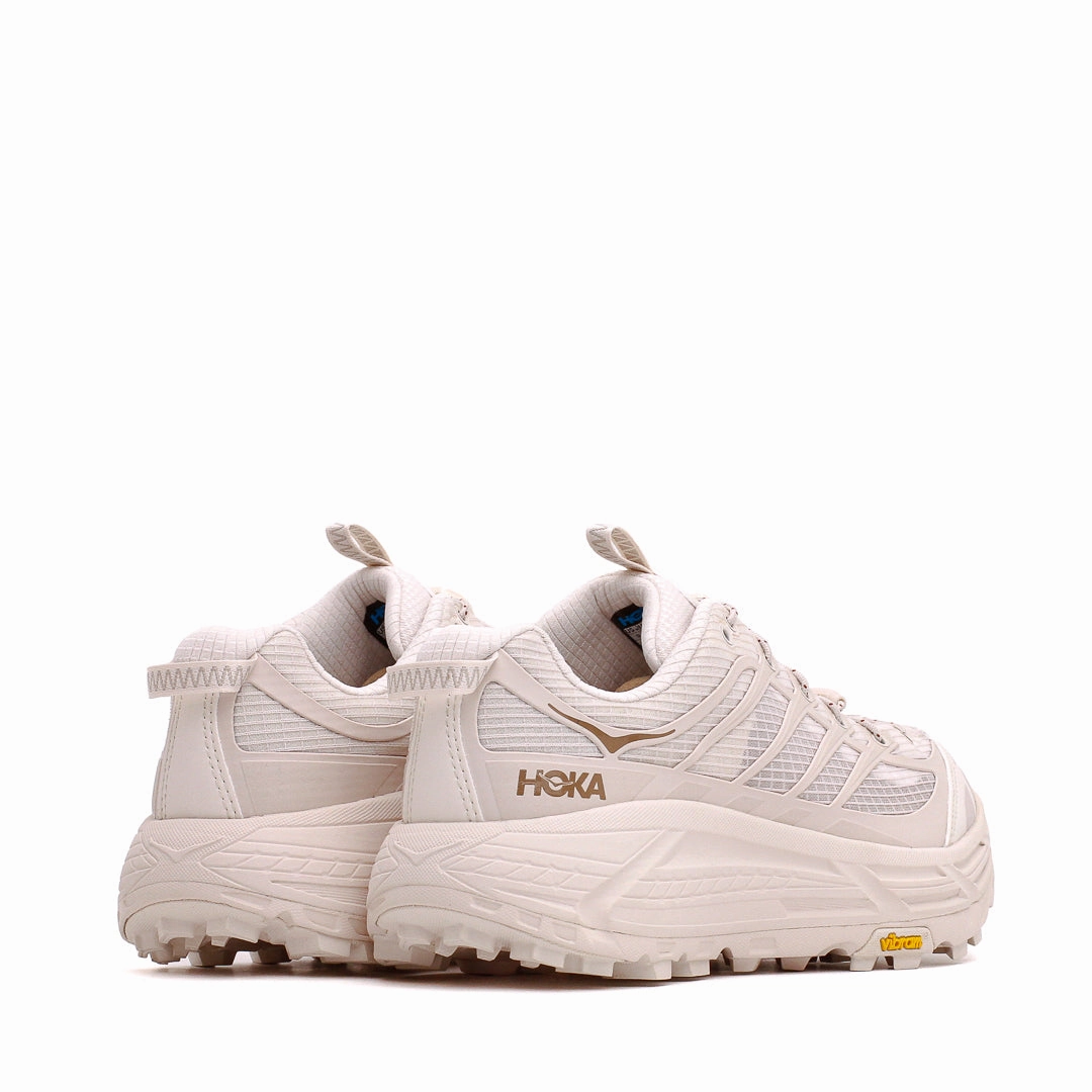 Hyper Elastic Cushioning breathable membrane shoes Hoka One One Unisex Mafate Three2 Grid Rose Cream Stucco 1173332-RCC