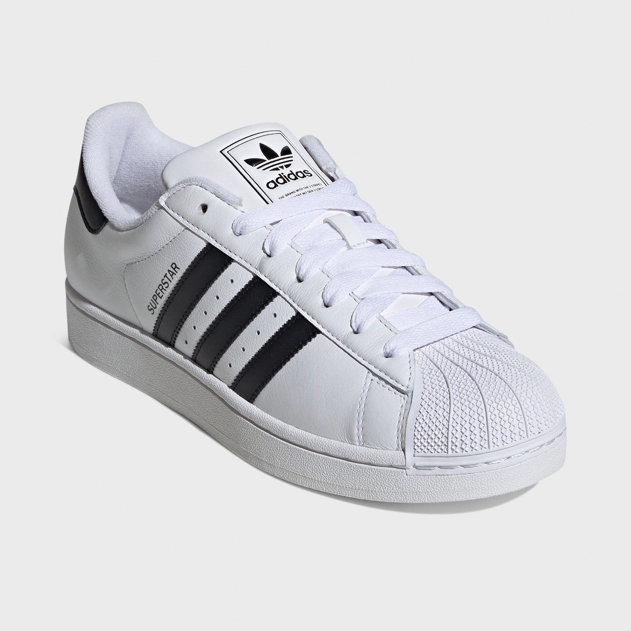 adidas Superstar II White / Black Dynamic Movement