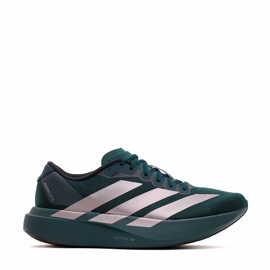 Adidas Men Adizero Evo SL Aurora Ivy JQ4663 Lace Lock Knit Fit