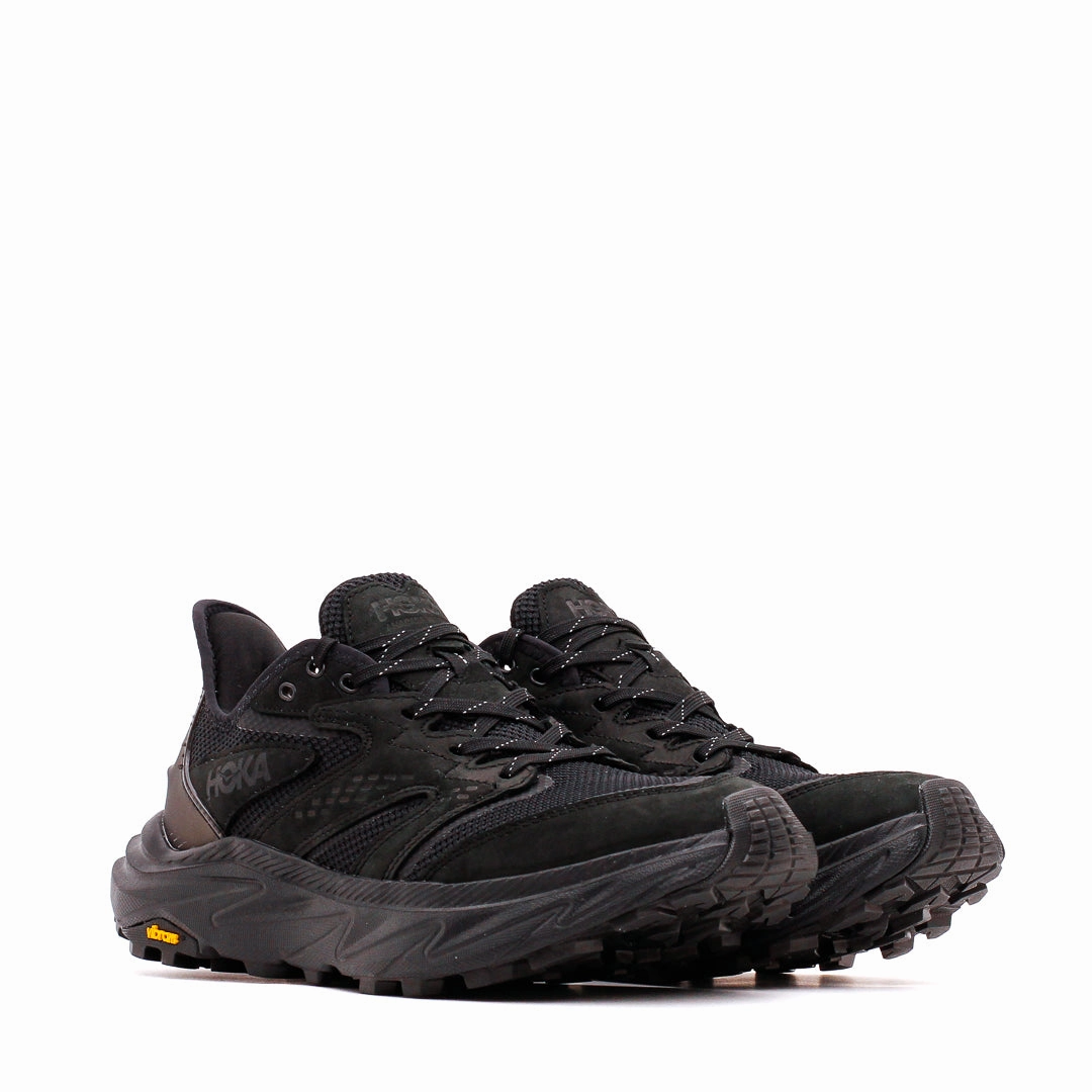 Hoka One One Men Anacapa 2 Freedom Black 1155192-BBLC Thermal Adaptive Foam