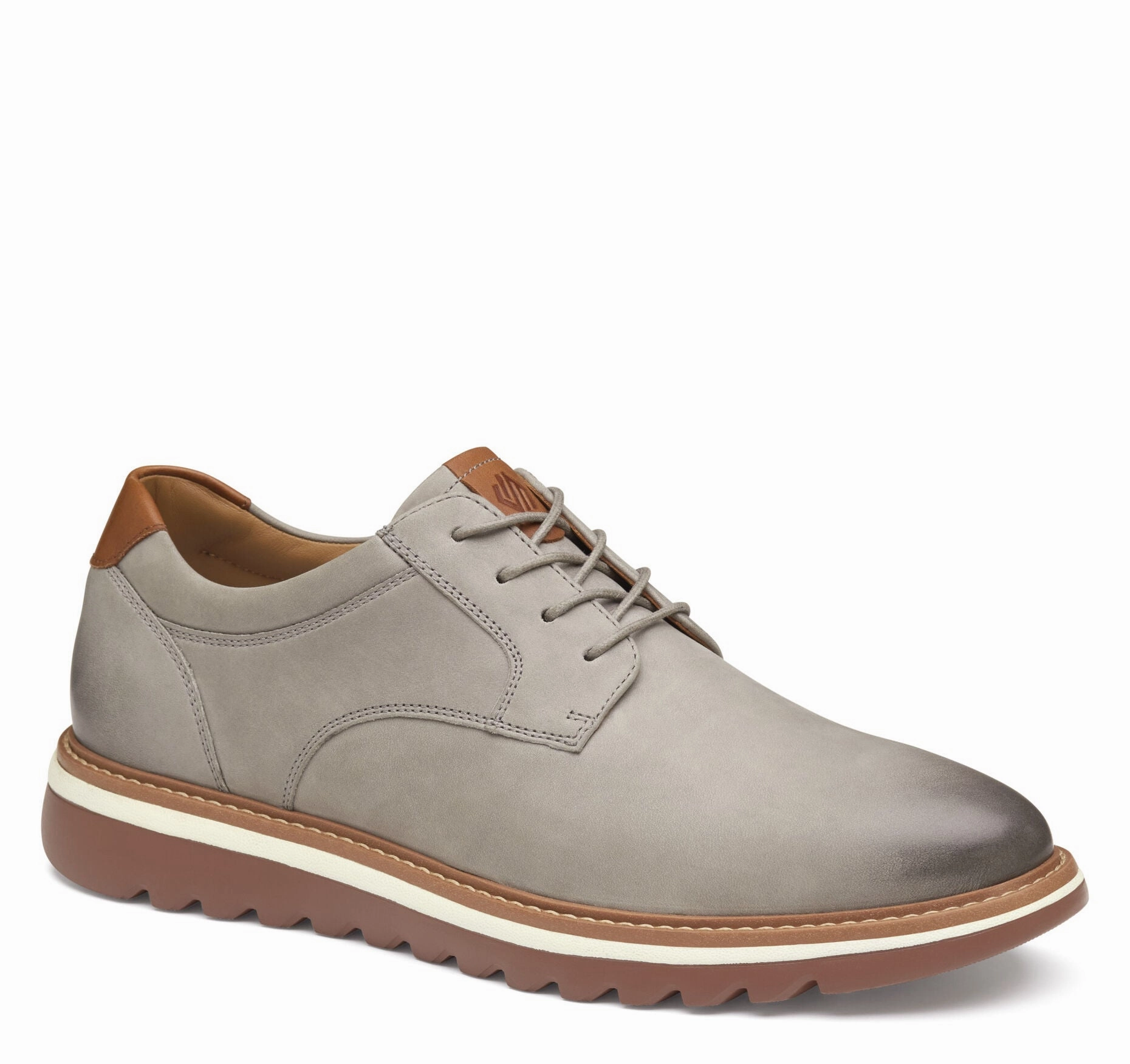 Stylish Office Lace-ups Tailored Silhouette All Day Worker Johnston & Murphy Men's Braydon Plain Toe Dress Casual Shoe