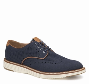 Textured Finish Client Meeting Mood Fit Johnston & Murphy Men's Hodges Knit Wingtip  Shoe