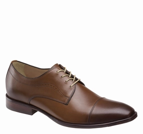 Smart Casual Oxfords All Season Johnston & Murphy Men's McClain Cap Toe Lace-Up Dress Shoe