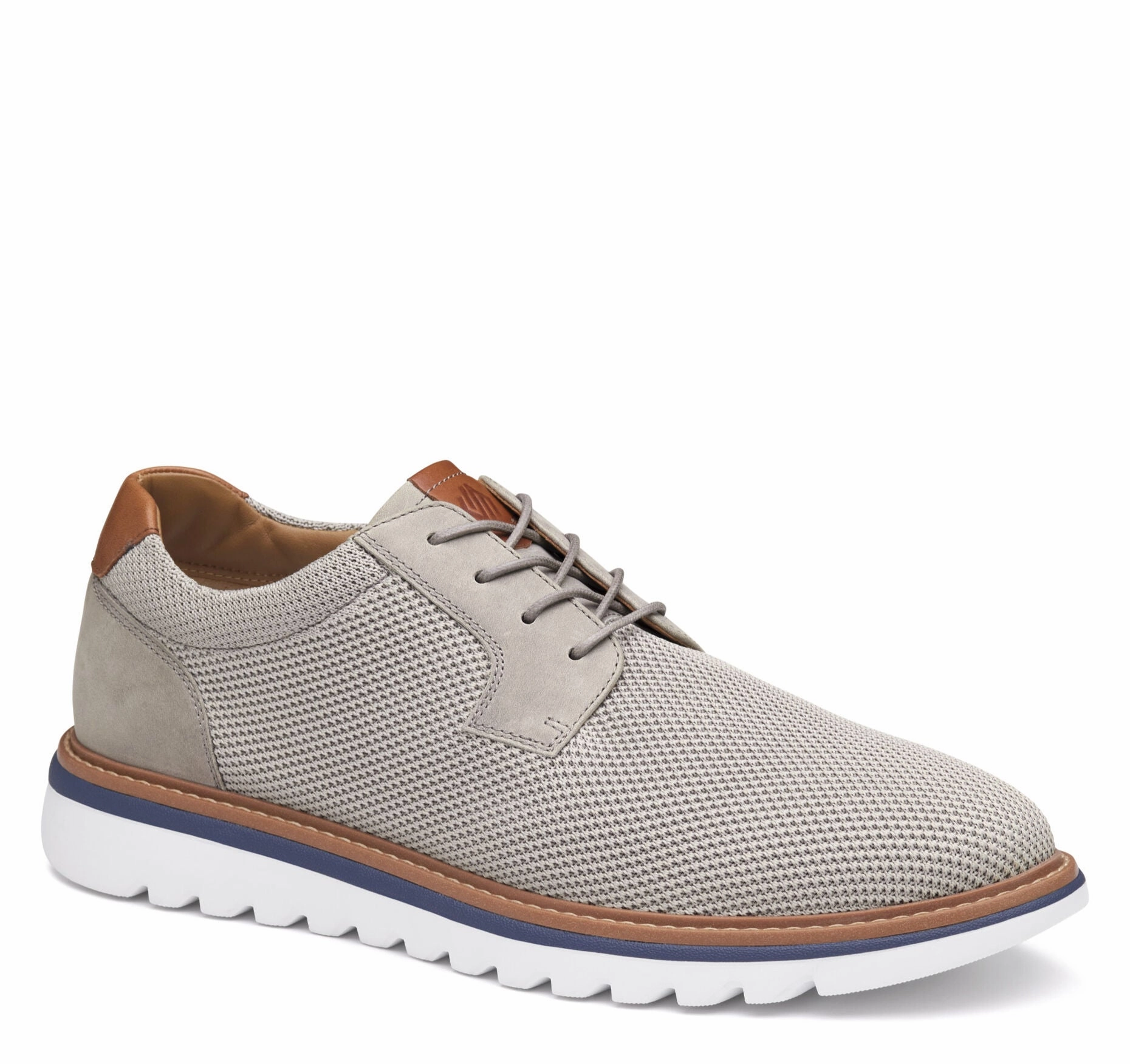Johnston & Murphy Mens Braydon Knit Plain Toe Dress Casual Shoe Luxe Detail Daily Commute Refined Style Style Enthusiast