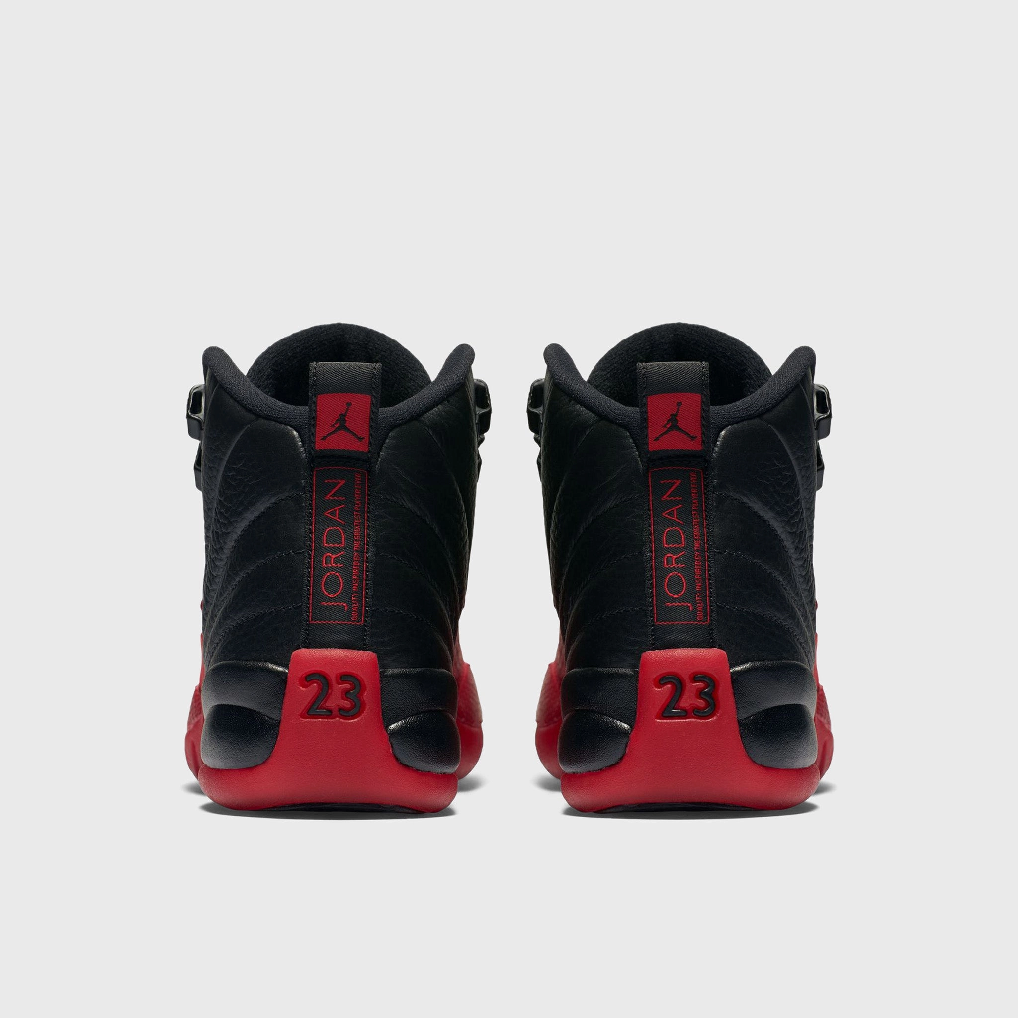 Jordan 12 Retro GS Black / Varsity Red Foot Balance Zone