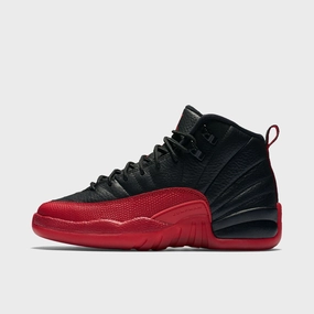 Jordan 12 Retro GS Black / Varsity Red Game-Ready Cushioning