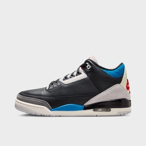 Thermoformed Cage ventilation channels Jordan 3 Retro OG Black / Chile Red - Neutral Grey