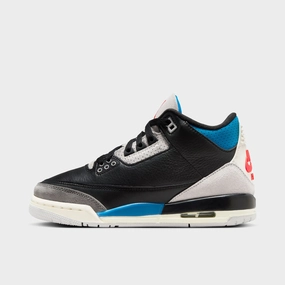 Jordan 3 Retro OG GS Black / Chile Red - Neutral Grey Compression EVA Foam