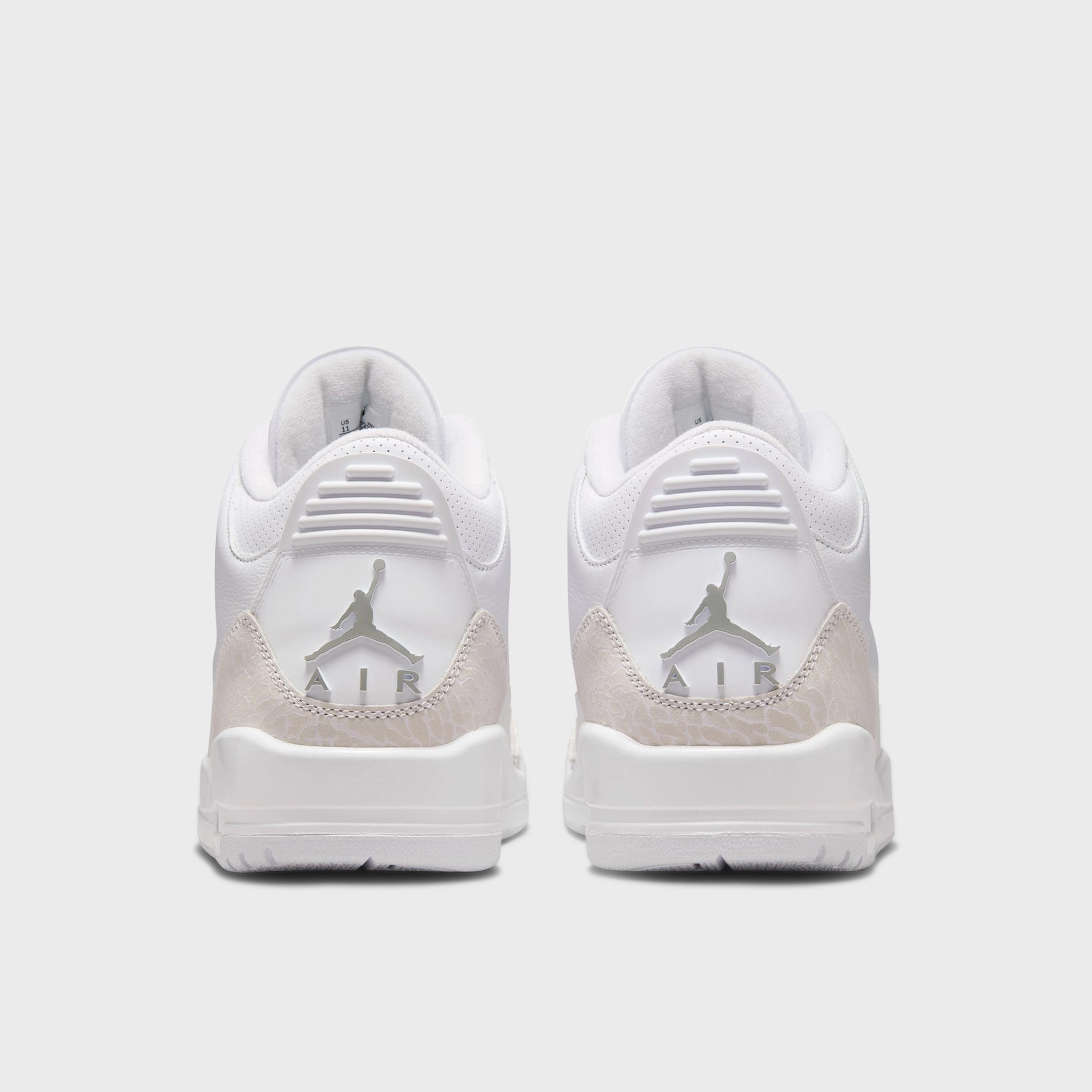 Reliable Quick Break In Jordan 3 Retro White / Metallic Silver - White
