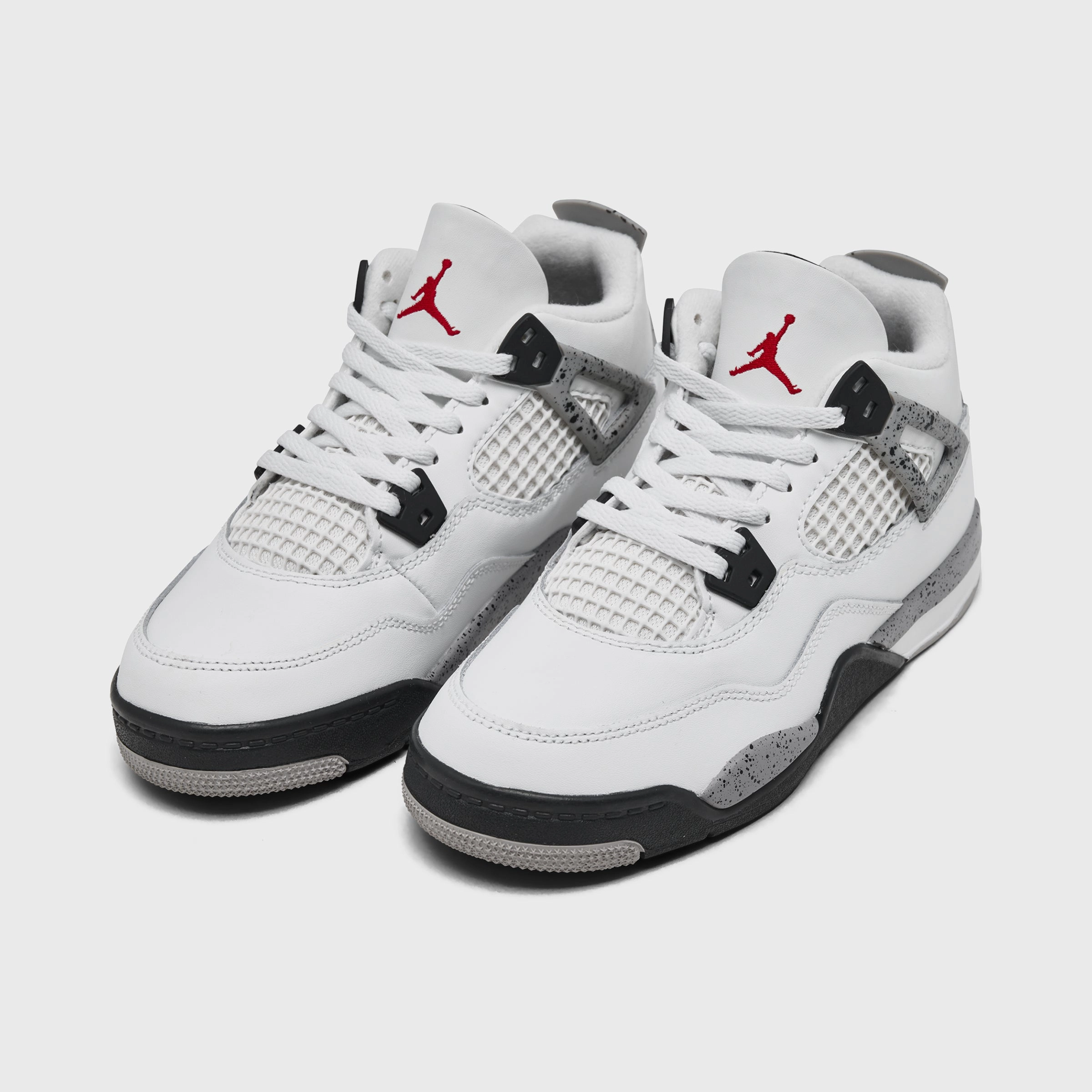Jordan 4 Retro OG PS Summit White / Fire Red - Cement Grey Comfort Play Pronation Control Barrier