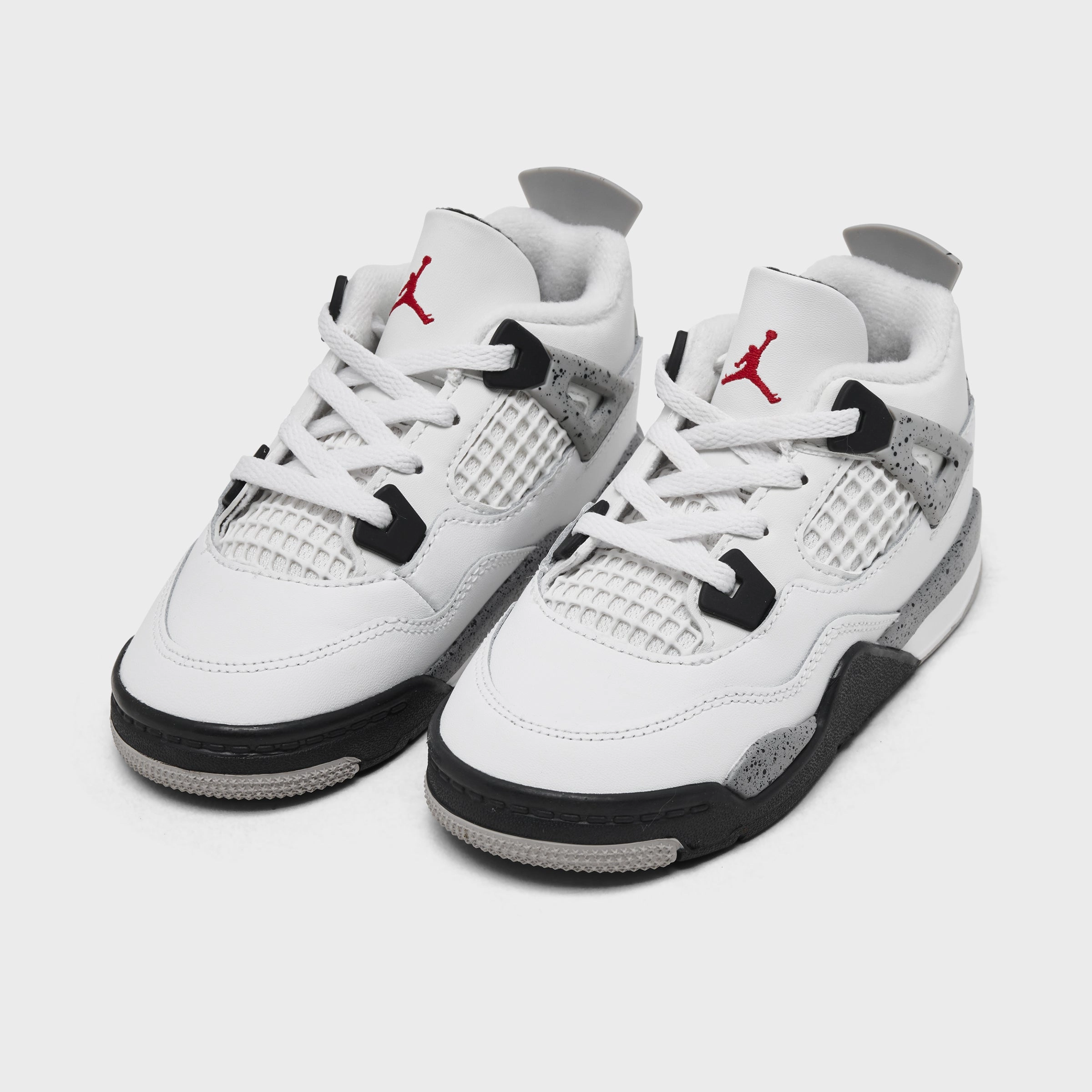 Vulcanized Construction Strong Traction Jordan 4 Retro OG TD Summit White / Fire Red - Cement Grey
