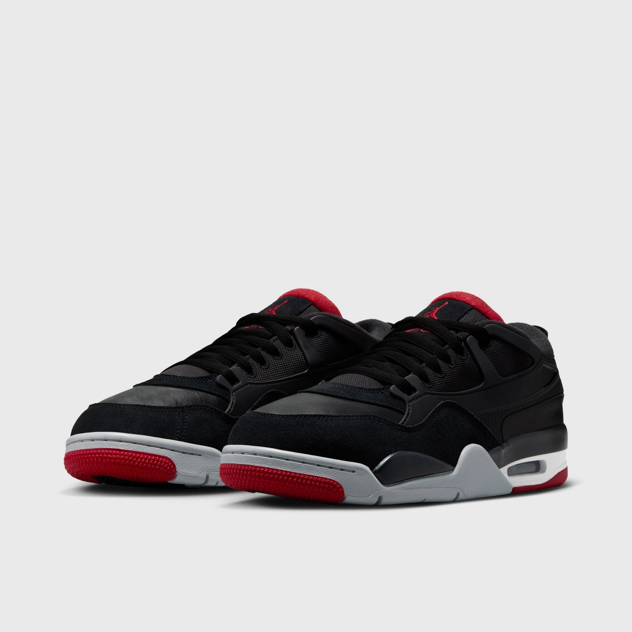 Multi Directional Jordan 4 RM Black / Varsity Red - Wolf Grey