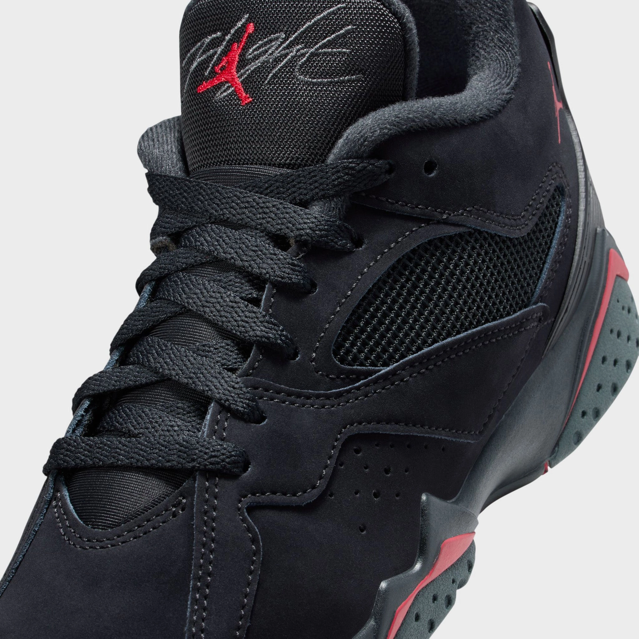 Jordan 7 RM GS Black / Gym red - Anthracite EVA