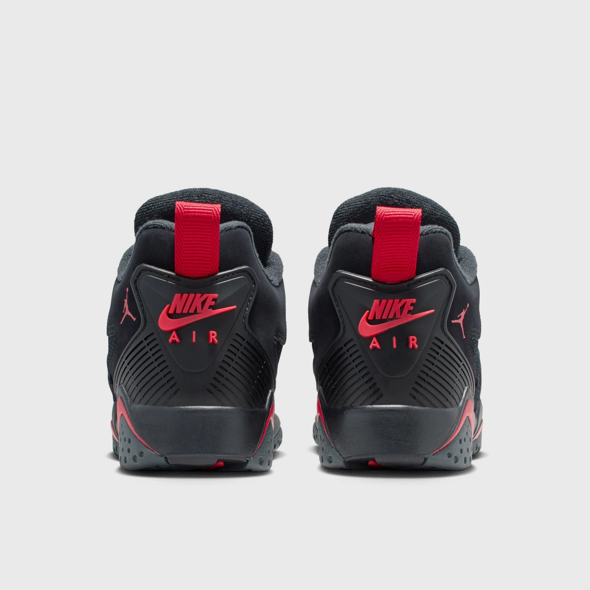 Fashionable Design Structural Hexagonal Tread Jordan 7 RM GS Black / Gym red - Anthracite