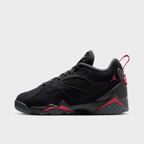 Jordan 7 RM GS Black / Gym red - Anthracite Moisture Wicking Fabric Speed Agility Fit