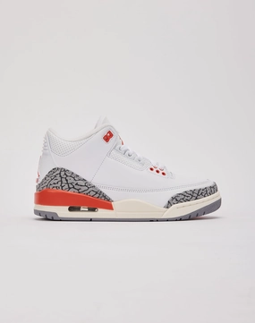 Jordan Air Jordan 3 Retro 'Georgia Peach' Friction Reducing Insole Orthotic Compatible Structure